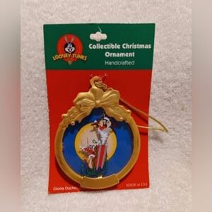 Vintage Looney tunes handcrafted collectible Christmas ornament # 3